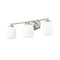 Z-Lite Kendrick 3 Light Vanity, 23in. W x 8.5in. H, Brushed Nickel 745-3V-BN - alternate 3
